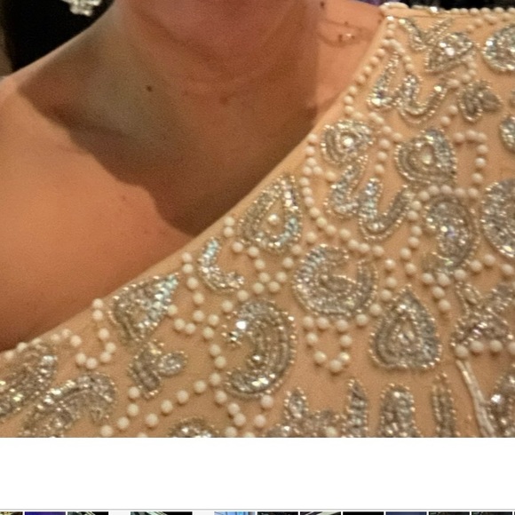 ASOS Luxe Curve One Sleeve Midi Dress - Picture 4 of 6